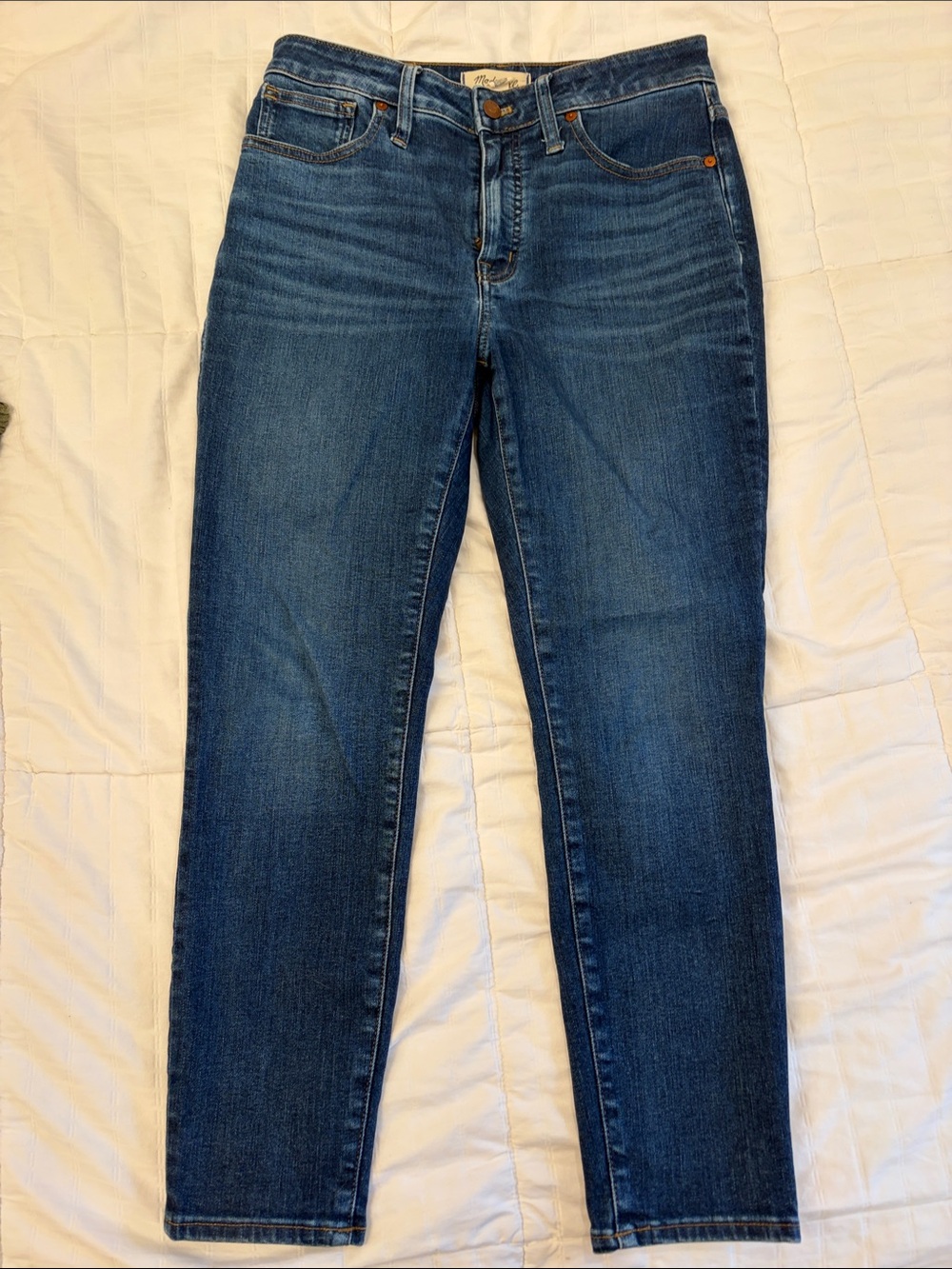 Madewell Dark Wash Skinny Jeans